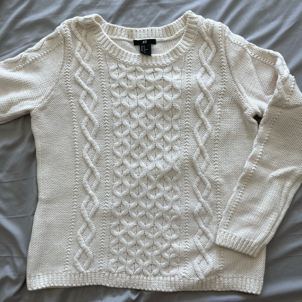 H&M Cableknit Sweater